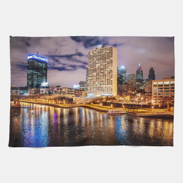 Philadelphia Skyline Towel (Horizontal)