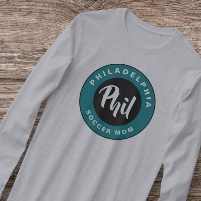 Philadelphia Soccer Mom Philly Love Retro T-Shirt (Creator Uploaded)