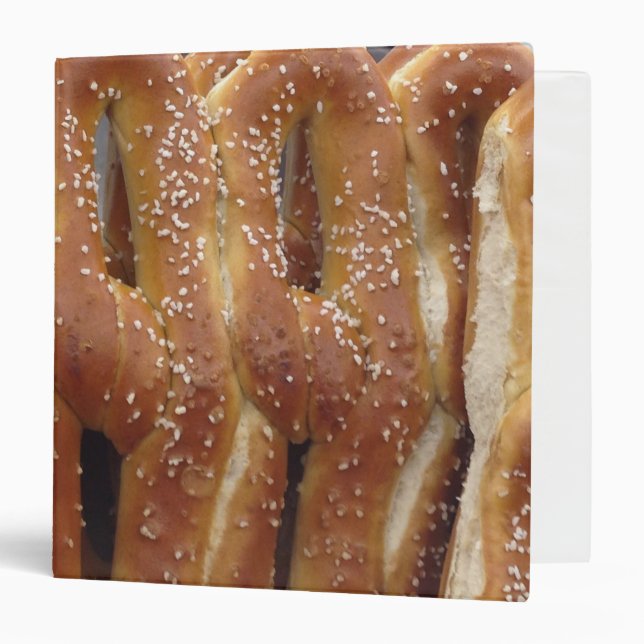 Philadelphia Soft Pretzels Photo 3 Ring Binder (Front/Inside)