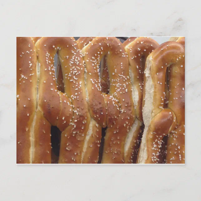 Philadelphia Soft Pretzels Postcard Zazzle