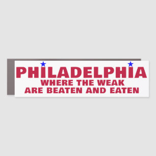 PHILADELPHIA SPORTS CAR MAGNET