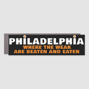 PHILADELPHIA SPORTS CAR MAGNET