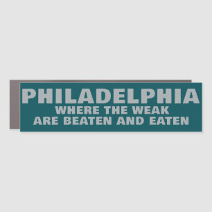 PHILADELPHIA SPORTS CAR MAGNET