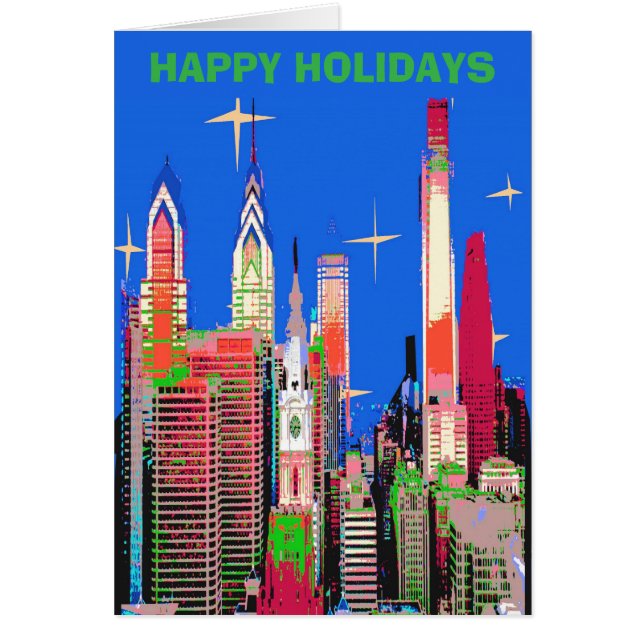 Philadelphia Starry Night Cards (Front)