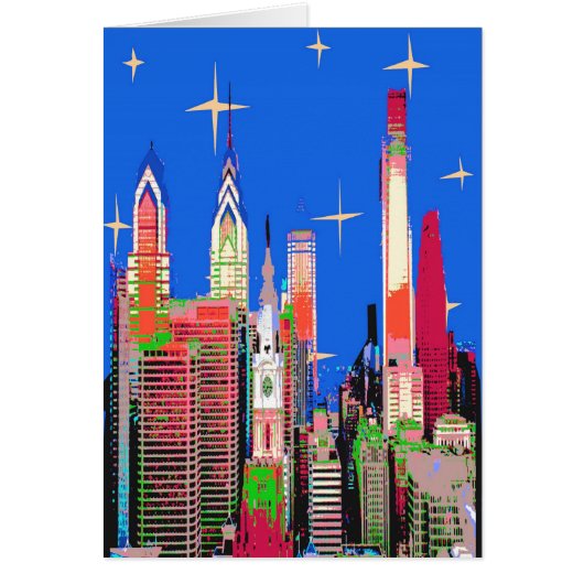 Philadelphia Starry Night Cards (Front)