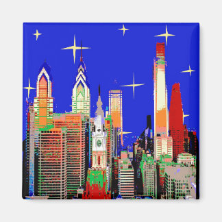 Philadelphia Starry Night Magnet