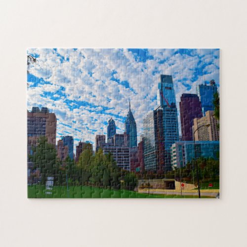 Philadelphia Street Scenes Jigsaw Puzzle