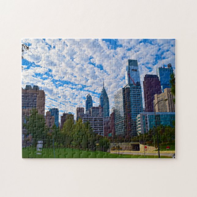 Philadelphia Street Scenes. Jigsaw Puzzle (Horizontal)