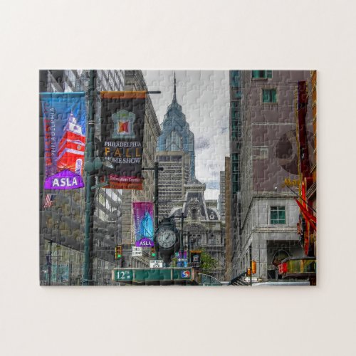 Philadelphia Street Scenes Jigsaw Puzzle