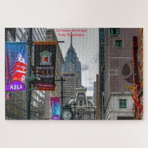 Philadelphia Street Scenes Jigsaw Puzzle