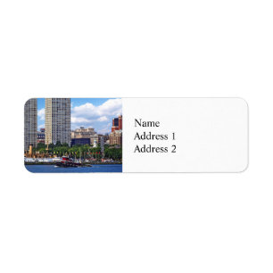 Philadelphia - Tugboat by Philadelphia Skyline II Label