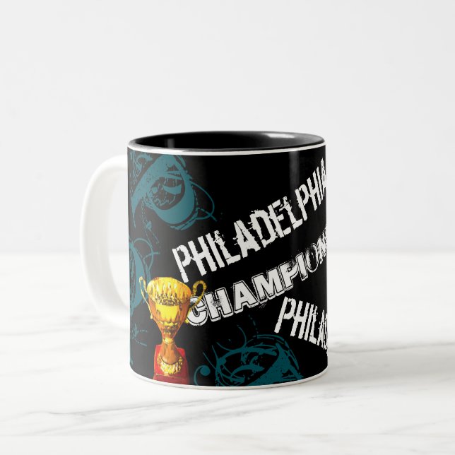 PHILADELPHIA  Two-Tone COFFEE MUG (Front Left)