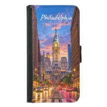 Philadelphia, USA - City Hall Twilight Skyline