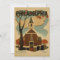 Philadelphia Vintage Poster