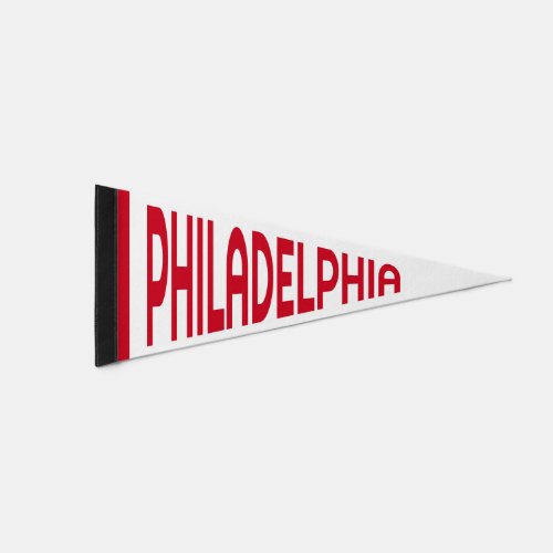 Philadelphia Vintage Sports Pennant Flag