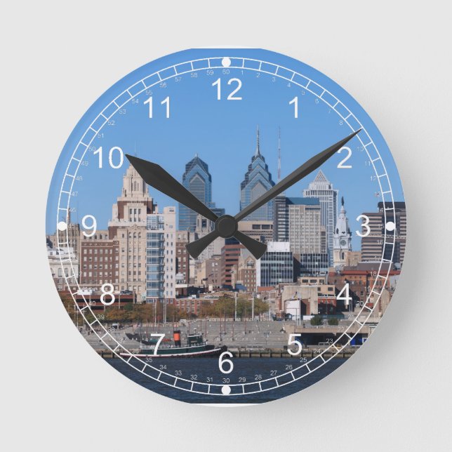 Philadelphia Wall Clock (Front)