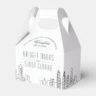 Philadelphia Wedding Favor Box