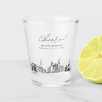 Philadelphia Wedding Favor Personalized Cheers
