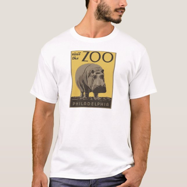 Philadelphia Zoo T-Shirt (Front)