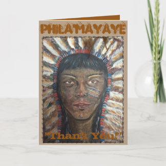 Phila'mayaye Thank You ! Card