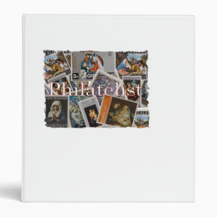 Philatelist 4 3 ring binder