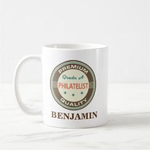 philatelist Personalized Office Mug Gift