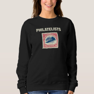 Philatelists Inverted Jenny Stamps Rare Postage St Sweatshirt