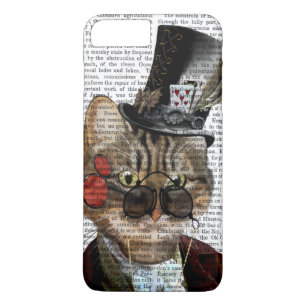 Phileas Feline Steampunk Cat & Top Hat 2 iPhone 8 Plus/7 Plus Case