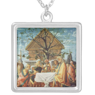 Philemon and Baucis, c.1500 Silver Plated Necklace