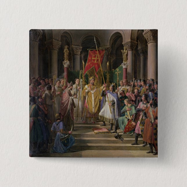 Philip Augustus  King of France Taking the Button (Front)