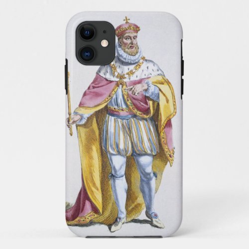 Philip II 1527_98 King of Spain from Receuil de iPhone 11 Case
