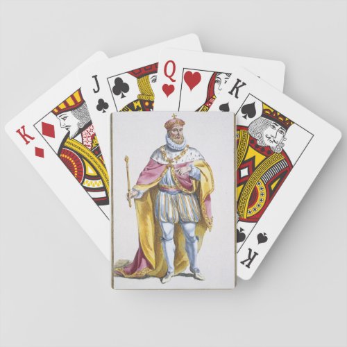 Philip II 1527_98 King of Spain from Receuil de Playing Cards