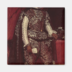 Philip IV of Spain in Brown and Silver Magnet