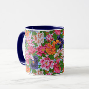 Philip Jacobs Fabric Peony Mug