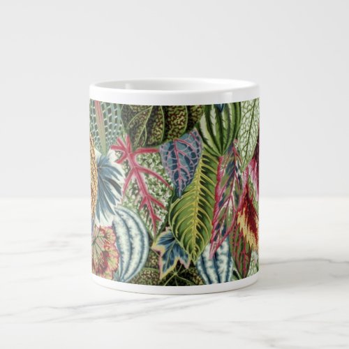 Philip Jacobs Fabric Variegated Leaves Mug