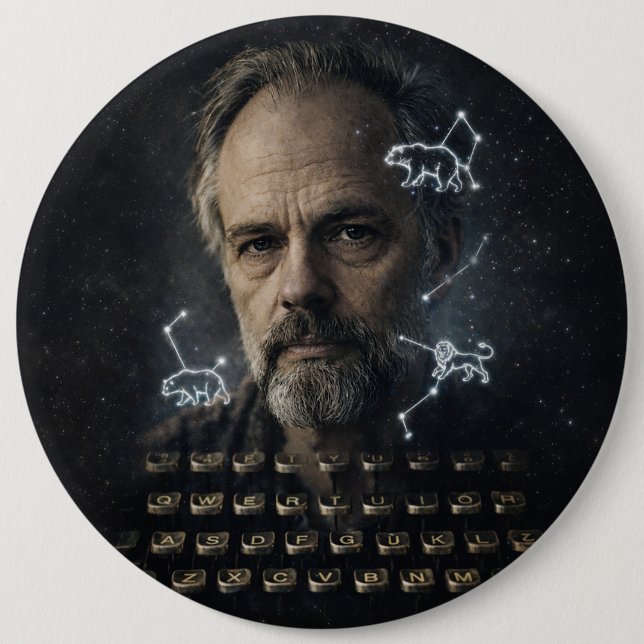 Philip K. Dick Button (Front)