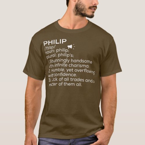 Philip Name Definition Philip Meaning Philip Name  T_Shirt