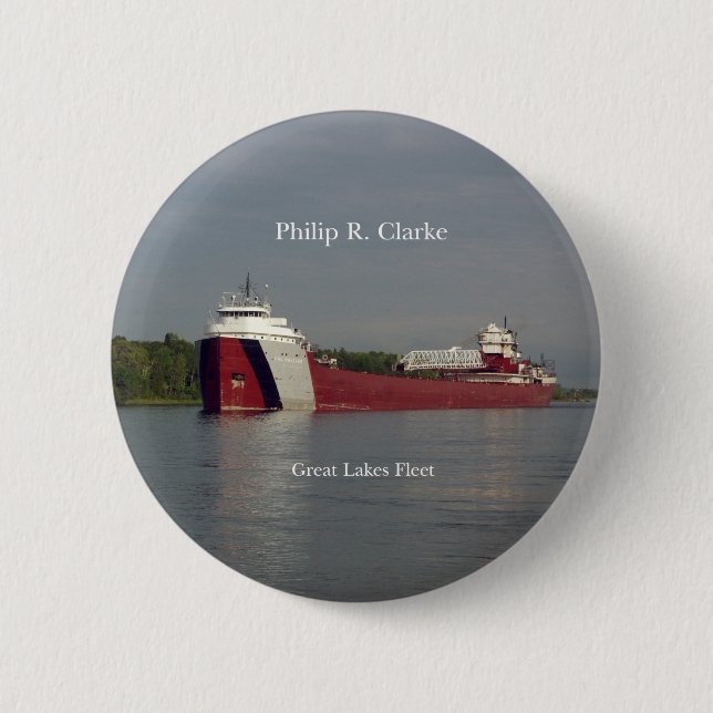 Philip R. Clarke button (Front)