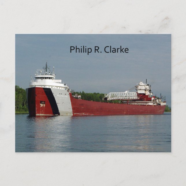 Philip R. Clarke Post Card (Front)