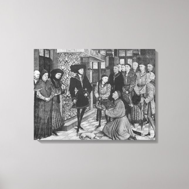 Philip the Good, Duke of Burgundy Canvas Print (Front)