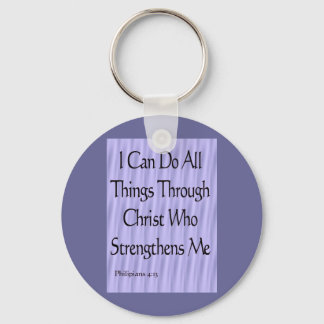 Philipians 4:13 keychain