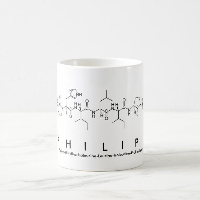 Philipp peptide name mug (Center)
