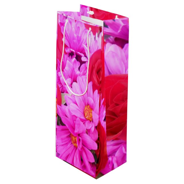 Philippa Wine Gift Bag (Front Angled)