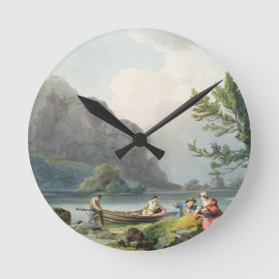 Philippe de Loutherbourg Lake of Wyndermere, fro Round Clock