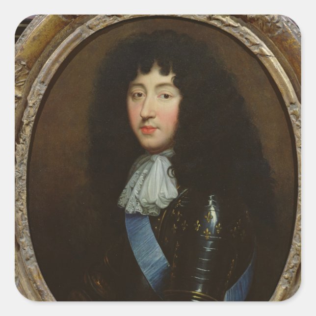 Philippe of France  Duke of Orleans Square Sticker (Front)