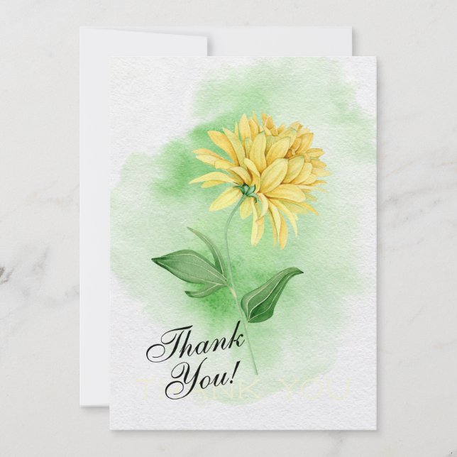 Philippians 1:3, I thank my God in remembrance Thank You Card (Front)