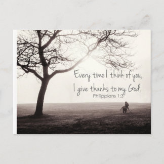 philippians 1:3 postcard