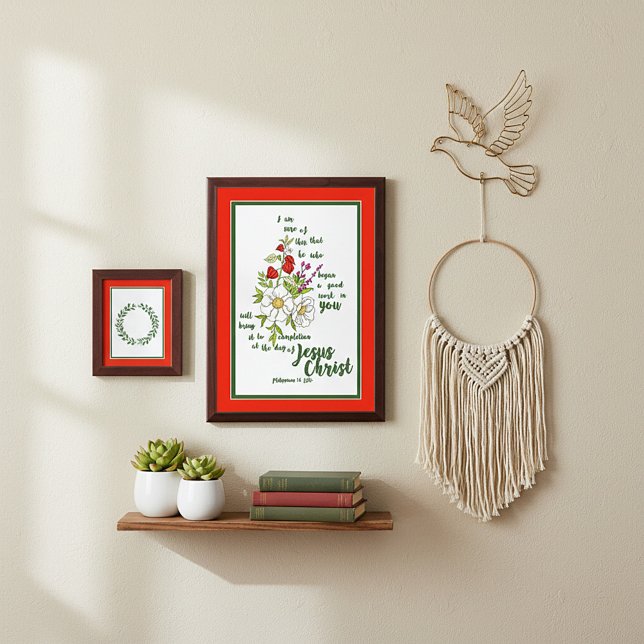 Philippians 1:6 plaque (Creator Uploaded)