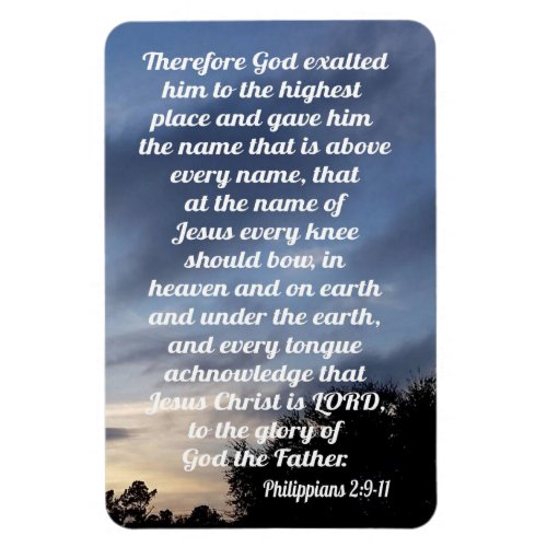 Philippians 29_11 magnet