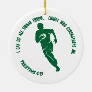 PHILIPPIANS 413 CERAMIC ORNAMENT